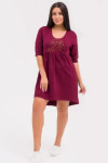 Женское платье W1ЛТ — домашнее с баской — фото 5 Женское платье W1ЛТ — домашнее с баской