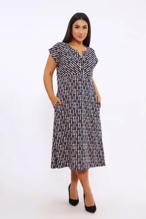 Платье женское 051 — удлинённое со спущенным плечом